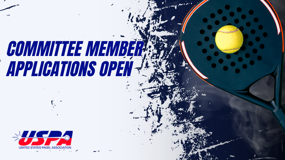 Join the 2024 USPA Volunteer Committees: Shape the Future of Padel in the USA!