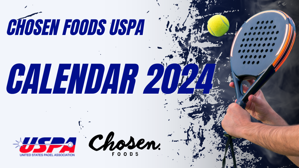 2024 Chosen Foods USPA Tournament Calendar